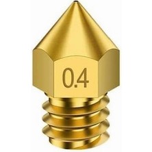 Braventa Collection Sanec 3D Yazıcı Mk8 Extruder Nozzle 0.4mm 1.75MM
