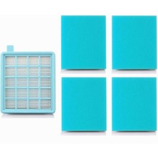 Hype Store Popüler Hepa Filtre Seti + 4 Adet Sünger Fc 9323-07 Power Pro ile Uyumlu