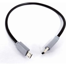 Hype Store Type-C To Mikro USB Kablosu, USB Tip C - Mikro B Otg Kablosu Erkek - Erkek Şarj Veri Iletimi, 30 San