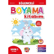 Boyama Zamanı Eğlenceli Boyama – Seviye 3 (4-5 Yaş)