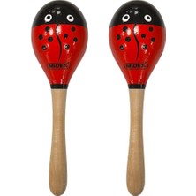 Hype Store ORF-MRC-11X Örf Aletleri Ağaç Marakas Kaliteli Maracas 2 Adet (Çift)