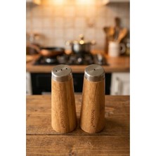 Feyza Design Modern Tuzluk ve Biberlik Seti, Şık ve Pratik Mutfak Aksesuarı