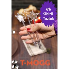 Feyza Design 6'lı Sihirli Tuzluk Seti, Şık ve Kullanışlı Mutfak Aksesuarı