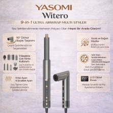 Yasomi Witero 9in1 Ultra Multi-Styler Dijital Ekran Sıcak-Soğuk Hava Saç Şekillendirme Cihazı