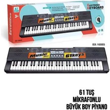 Kaia Life BX-1688 61 Tuş Mikrofonlu Piyano-Psf