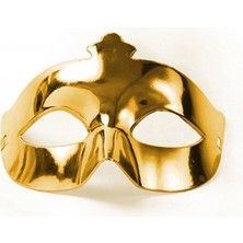 Ecoport Altın Renk Ekstra Parlak Balo Maskesi