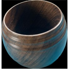 Feyza Design 3'lü Ahşap Ceviz Kürdanklık ve Baharatlık Seti, Şık ve Doğal Tasarım