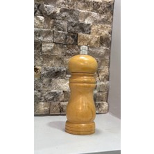 Feyza Design Ahşap Değirmen Tuzluk, Şık ve Pratik Mutfak Aksesuarı