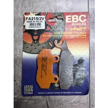 Ebc FA215/2V 2007-2013 Triumph Tiger 1050 Uyumlu Arka Fren Balatası Yarı Sinterli Balata