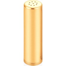 Feyza Design Parlak Altın Renkli Tütsülük, Şık ve Modern Tasarım, Evinize Zarif Dokunuş