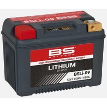 BS Battery Bs Bsli-09 2022-2024 Triumph Tiger 1200 Gt Uyumlu Akü Lityum Akü