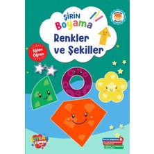 Boyama Zamanı Şirin Boyama – Renkler ve Şekiller