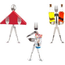 Feyza Design Modern 3 Parça Dekoratif Set: Shot Bardağı, Kürdanlık, Yağdanlık