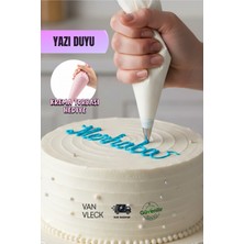 Van Vleck Paslanmaz Çelik Yazı Duyu – Pasta Yazı Ucu, Pasta & Tatlı Süsleme Aparatı