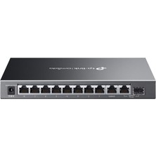 SARVONA Omada Tp-Link ES210GMP 8 Port 10-100-1000 Poe+ Switch 1 Port Sfp + 1 Port Uplink Cloud Switch