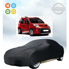 AUTOES Fiat Fiorino 2011 Uyumlu Branda Araba Brandası Oto Branda Siyah