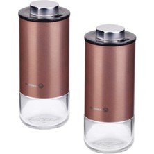 Feyza Design Pratik ve Şık Tuzluk Biberlik Seti, Mutfağınıza Şıklık Katın