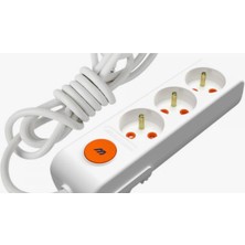 SARVONA Mutlusan Rı-Tech 3lü 5mt Anahtarlı Ups 001 175 340002 05 00 Grup Priz