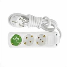 SARVONA Almera 3lü 2mt Topraklı Priz (9230102)