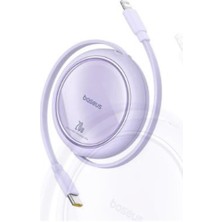 SARVONA Baseus P10364501511-00 20W 1m Mor Çıkarılabilir Şarj