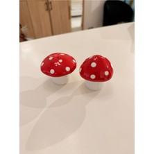 Feyza Design Çiftli Mantar Tuzluk ve Biberlik Seti, Şık ve Kullanışlı Mutfak Aksesuarı