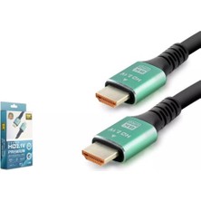 SARVONA Hadron HDX2044 HDMI (M) T0 HDMI (M) Kablo Pvc 8k 60Hz 2.1V 1.5m Si̇yah