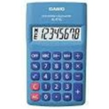 SARVONA Casio HL-815L-BU 8 Hane Mavi Cep Tipi Hesap Makinesi