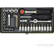 PROXXON Bits ve Lokma Takımı 36 Parça 1/4'' (23080)