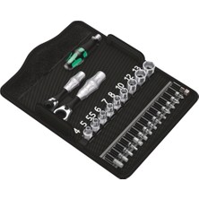 WERA Zyklop Mini 2 Cırcır Lokma ve Bits Uç Seti (05135918001)