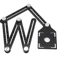 Nalburcuk Nexon 5328 Fonksiyonlu Aluminyum Şablon Cetveli