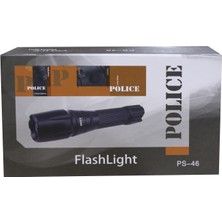 SARVONA Polıce Ps-46 Cree T6 Ledli̇ Şarjli El Feneri