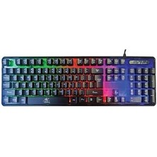 SARVONA Dexim DKA010 KBL707 Mekanik Rgb Hisli Şeffaf Klavye