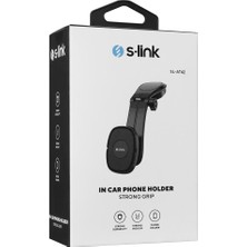 SARVONA S-Link SL-AT42 Universal Ayarlanabilir Siyah Torpido Üstü Jel Pad Mıknatıslı Telefon Tutucu