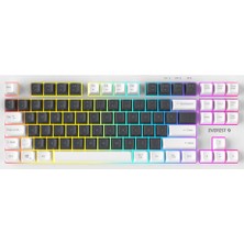 SARVONA Everest Kb-98 Silent Tkl Gri Mavi-Beyaz Rainbow Q Membrane Klavye