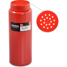 Feyza Design Geniş Delikli 950 ml Baharatlık, Kırmızı Renkli, Şık ve Kullanışlı Tasarım