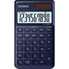 SARVONA Casio SL-1000SC-NY Cep Tipi 10 Hane Lacivert Hesap Makinesi
