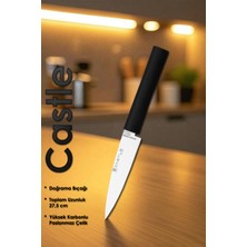 Castle Asia Serisi Titan Uzak Doğu Mutfak Şef Bıçağı Et Ekmek Sebze Salata Şef Bıçak LZG-123