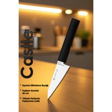 Castle Asia Serisi Cut Uzak Doğu Mutfak Şef Bıçağı Et Ekmek Sebze Salata Şef Bıçak LZG-124
