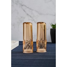 Feyza Design Akrilik Tuzluk ve Biberlik Seti, 11 Cm, Sarı, Şık ve Dayanıklı Tasarım