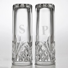 Feyza Design 2’li Palle Cam Tuzluk ve Biberlik Seti, 11 Cm, Şık ve Kullanışlı Tasarım