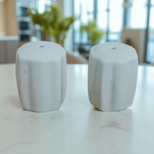 Feyza Design Iki Adet Şık Tuzluk Seti, Mutfak ve Sofra Için Zarif Tasarım