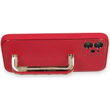 Epilons Iphone 12 Kılıf Coco Elit Kapak - Kırmızı