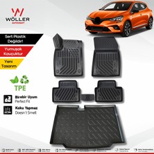 Wöller Renault Clio 5 Paspas Bagaj Havuzu Set 2020 Sonrası 3D Ultraflex Set