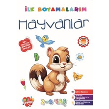 Boyama Zamanı Ilk Boyamalarım -Hayvanlar