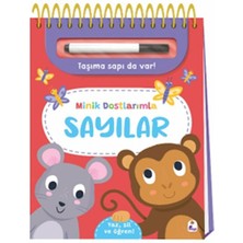 İndigo Kitap Minik Dostlarımla Sayılar – Yaz, Sil ve Öğren