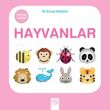 1001 Çiçek Kitaplar Ilk Emoji Kitabım - Hayvanlar