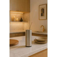 Feyza Design Paslanmaz Çelik Tuzluk, Şık ve Dayanıklı Mutfak Aksesuarı