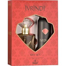 İVRİNDİ Kadın Parfüm Seti 55 ml EDT + 150 ml Deodorant Şık Tasarım