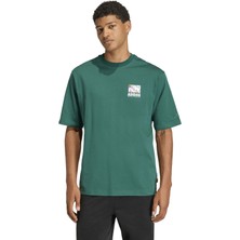 Adidas KE4339 M Anı Pop Bk T Yeşil Bisiklet Yaka Normal Baskılı Erkek T-Shirt