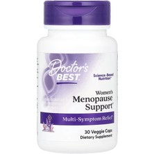 Doctor's Best Women's Menopause Support Multi-Symptom Relief 30 Veggie Caps